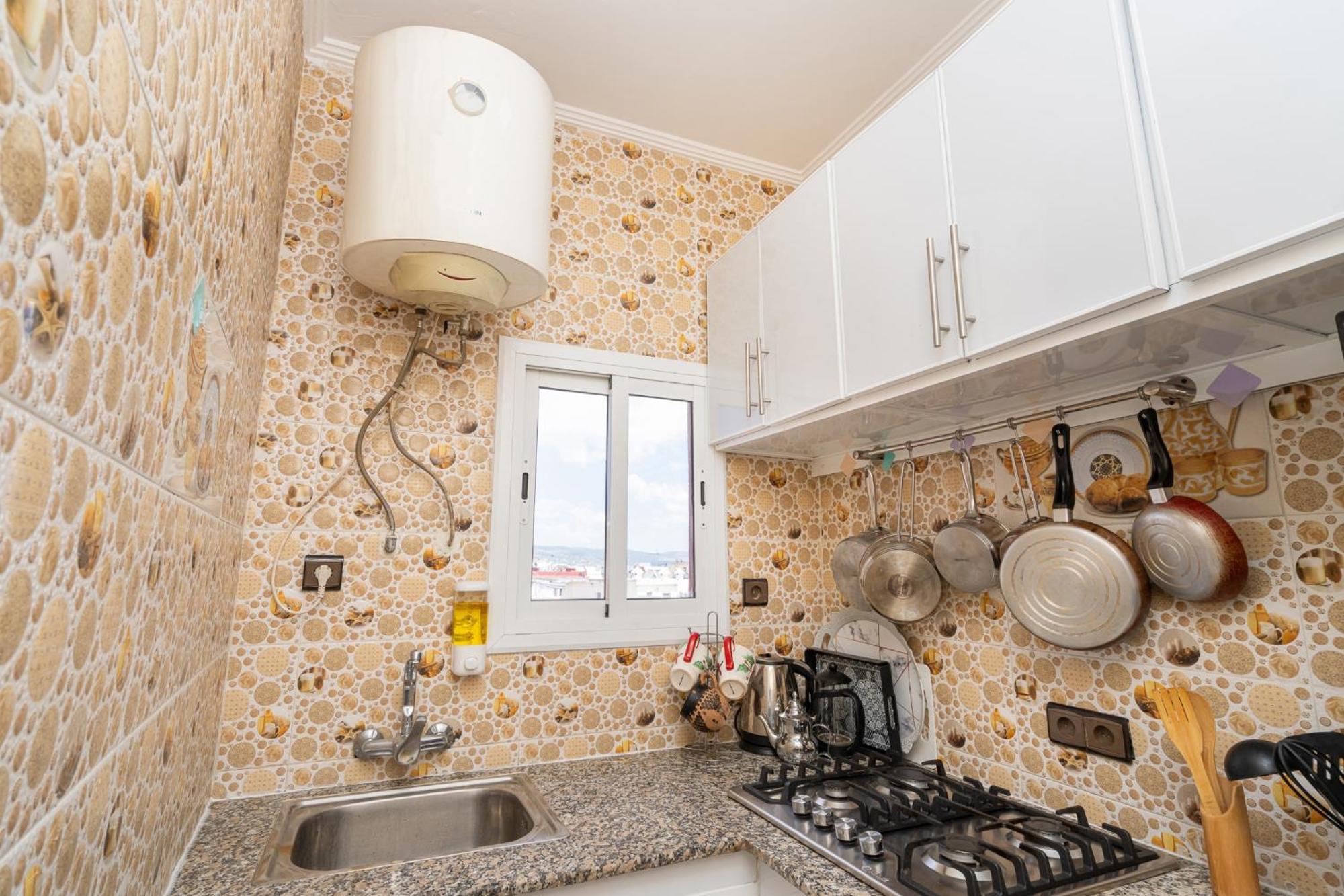Appartement Ensolleille Au Coeur De Tanger Bagian luar foto
